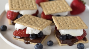 Grilled Berry S'mores