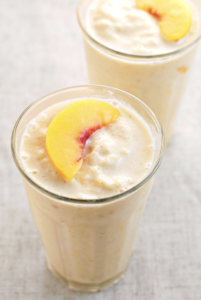 peach smoothie