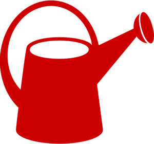 Watering can graphic
