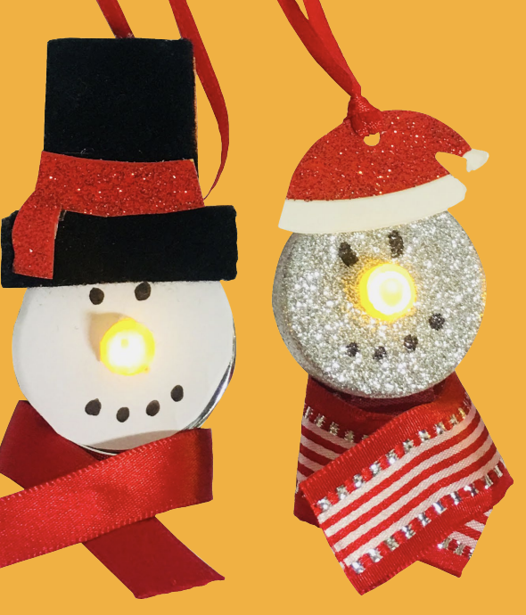 tea light snowman