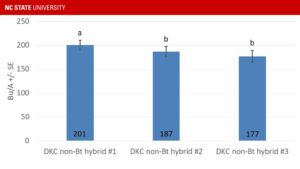 Cover photo for Non-Bt Hybrid Performance in the OVT