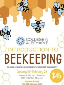 Cover photo for Introduction to Beekeeping Class Coming Up