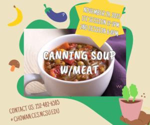 Cover photo for Canning Soup W/ Meat