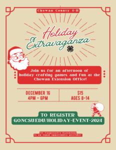 holiday extravaganza