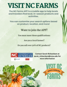 Cover photo for Visit NC Farms App