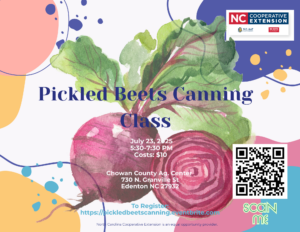 Cover photo for Pickled Beets Class