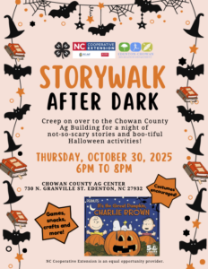 Cover photo for Storywalk After Dark